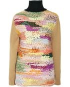 Chloé Chunkyknit Cashmere and Woolblend Sweater - Lyst