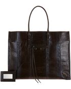 Balenciaga Papier A4 Serpent Hologram - Lyst