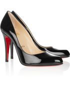 Christian Louboutin Décolleté 100 Leather Pumps - Lyst
