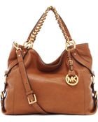 MICHAEL Michael Kors Tristan Large Shoulder Tote Bag - Lyst