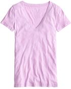 J.Crew Vintage Cotton V-Neck Tee - Lyst