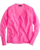 J.Crew Collection Cashmere Boyfriend Sweater - Lyst