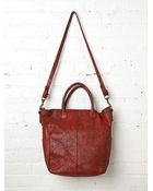 Free People Madrid Snake Satchel - Lyst