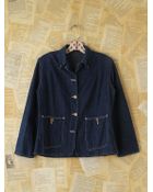 Free People Vintage Denim Jacket - Lyst