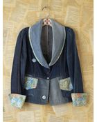 Free People Vintage Denim Jacket - Lyst