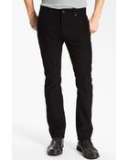 John Varvatos Bowery Slim Straight Leg Corduroy Pants - Lyst