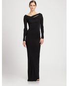 Donna Karan New York Superfine Jersey Gown - Lyst