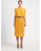 Stella McCartney Pleated Dress - Lyst