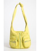 Alexander Wang Donna Leather Hobo - Lyst