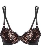 Agent Provocateur Selena Pushup Lace and Satin Bra - Lyst