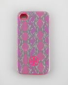 Tory Burch Pop Snakeprint Soft Iphone 4 Case - Lyst