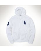 Polo Ralph Lauren Big Pony Fleece Hoodie - Lyst