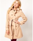 Oasis Jersey Lined Mac - Lyst