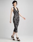 Robert Rodriguez Lace Halter Jumpsuit - Lyst