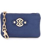 Tory Burch Amanda Zip Coin Wallet - Lyst