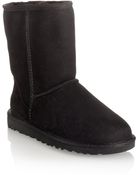 Ugg Short Suede Boot - Lyst