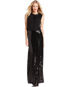 MICHAEL Michael Kors Sequin Maxi Skirt - Lyst
