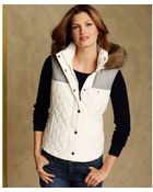 Tommy Hilfiger Sleeveless Quilted Puffer - Lyst