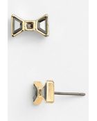 Marc By Marc Jacobs Crystal Bow Stud Earrings - Lyst