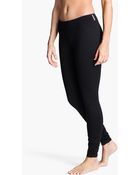 Zella Fleece Leggings - Lyst