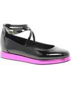 Asos Asos Landing Flat Shoes - Lyst