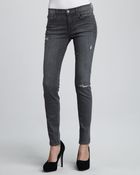 J Brand Distressed Skinny Jeans - Lyst