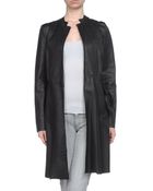 Marni Leather Outerwear - Lyst