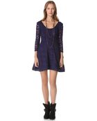 Free People Candy Lace Dress - Lyst