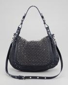 Rebecca Minkoff Moonstruck Studded Hobo Bag - Lyst