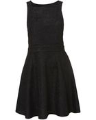 Topshop Open Back Flippy Tunic - Lyst