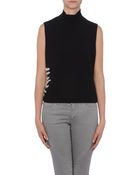 Class Roberto Cavalli Sleeveless Jumpers - Lyst