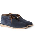 Acne Studios Suede Desert Boots - Lyst