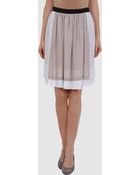 Alysi Knee Length Skirt - Lyst