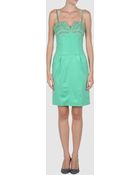 Class Roberto Cavalli Short Dresses - Lyst