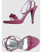 Donatella Lucchi Platform Sandals - Lyst