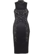 Karen Millen Baroque Dress - Lyst