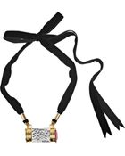 Mawi 18karat Goldplated Crystal Necklace - Lyst
