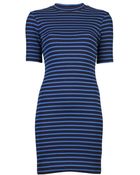 T By Alexander Wang Striped Dress - Lyst