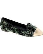 Asos Asos Limit Slipper Shoes with Metal Toe Cap - Lyst