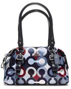 Coach Madison Graphic Op Art Small Bag - Lyst