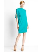 Lanvin Draped Back Dress - Lyst
