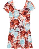 Thakoon Addition Printed Cotton Mini Dress - Lyst