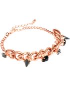 Asos Spike Stone Bracelet - Lyst