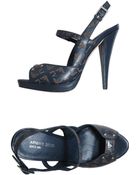 Armani Jeans Highheeled Sandals - Lyst