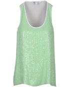 Diane von Furstenberg Sleeveless T-shirt - Lyst