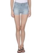 M. Grifoni Denim Denim Shorts - Lyst