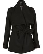 Ted Baker Matild Short Wrap Coat - Lyst
