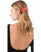 Marc By Marc Jacobs Confetti Marc Script Barrette - Lyst