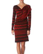 Vivienne Westwood Anglomania Toga Draped Dress - Lyst
