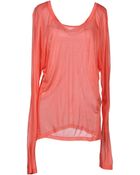 See By Chloé Long Sleeve T-shirt - Lyst